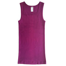 HERMKO Damen Long Shirt Bio-Baumwolle Unterhemd Tank Top Übergrößen Basic 1325