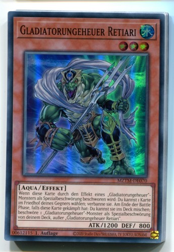 Gladiatorungeheuer - yu-gi-oh!,