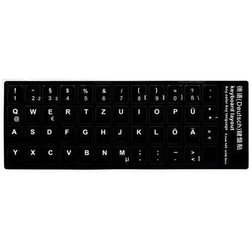 Deutsch tastaturaufkleber - deutsch,