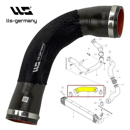 Verstärkter ladeluftschlauch - verstärkter,