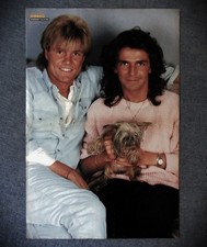 Modern Talking - A3 Poster - Dieter Bohlen & Thomas Anders _ 1985 _ BRAVO #