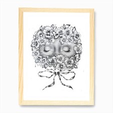 Sleeper Kunstdruck gerahmt