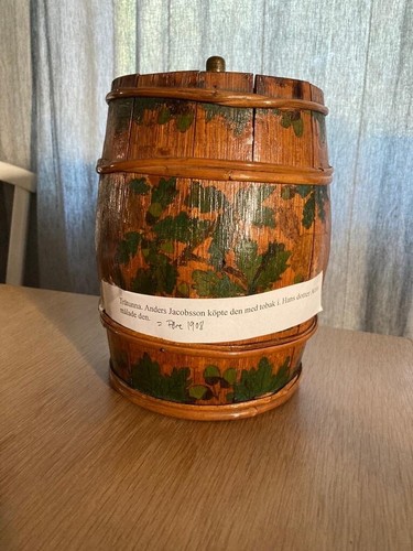 Tabak tonne topf - behälter, aus