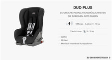 Britax Römer Duo 9-18kg Grau