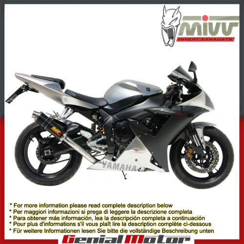 Auspuff exhaust mivv carbon - exhaust,