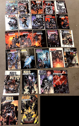 Kiss psycho circus comic - -,