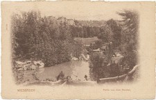 alte AK Wiesbaden 1907, Partie aus dem Nerotal
