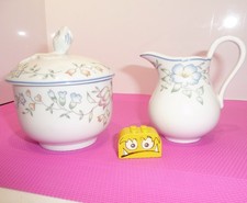 Hutschenreuther  Hofgarten  kleines Milchkännchen + Zuckertopf