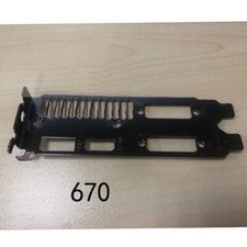 1PCS IO BACK PLATE FOR GTX 670