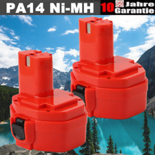 2X Akku Für Makita PA14 1420