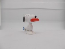 Schleich Snoopy mit Napf - Figur  22002 Peanuts - mit Fähnchen