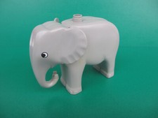 Lego 1x  Duplo Zoo Tier großer Elefant beweglicher Kopf (231223E)