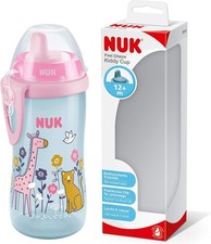 NUK Kiddy Cup Kleinkind | 12+ Monate | 300 ml | Auslaufsicher Toughened Pink 
