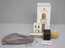 SU.YOSD YS-11 Magisches Karaoke Mikrofon Lieder aufnehmen, Lieder singen Gold