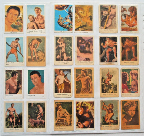 46x tarzan sammelbilder - 46x,