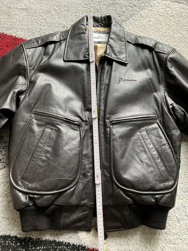 Vintage boeing leather jacket - vintage,