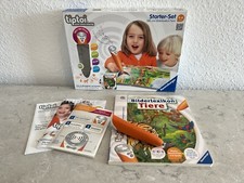TipToi Starter-Set Ravensburger 1. Generation inkl. Bilderlexikon Tiere - Lesen!