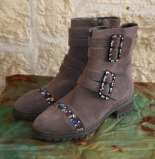 DI LAURO Stiefelette Echtleder