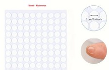 Doppelseitige Runde Klebepunkte transparent Stark klebend-Doppelklebepunkte  Neu