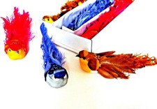 12 St. Deko Vögel Naturgetreu Echte Federn Deko Tiere Floristik Basteln AN123