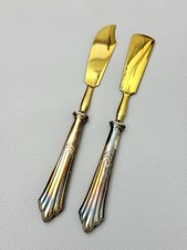 WMF,Modell 900 Fächermuster Butter-Käsebesteck,Silberauflage