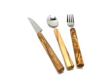 Essbesteck edelstahl mit griff - essbesteck,