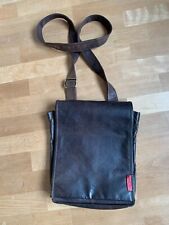 Tasche Shalimar Leder dunkelbraun - viele Details