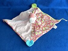 Schmusetuch Sterntaler groß Pferd / Pony rosa + Punkte