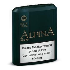 Alpina Snuff Schnupftabak 10x 10g Dose