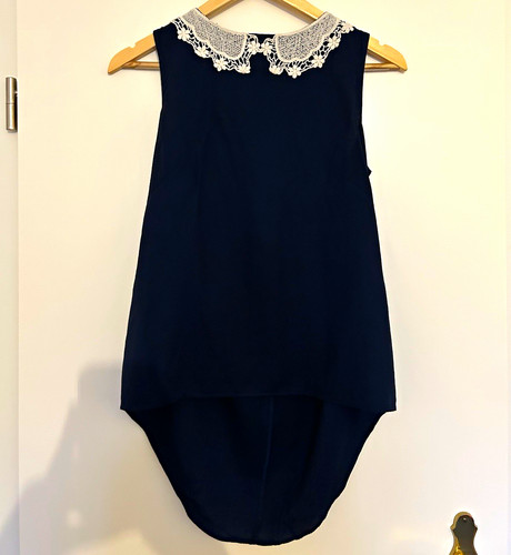 Damen bluse schwarz ärmellos - bluse,