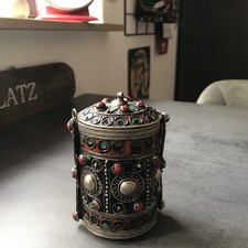 Alte Berber Schmuckdose auch als Armreif zu Tragen