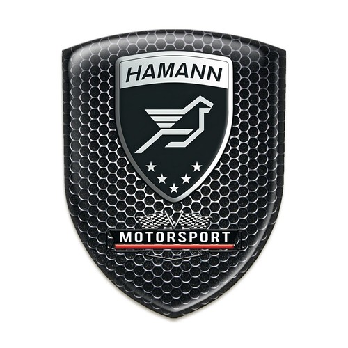 Hamann logo silikonaufkleber - hamann,