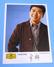 Klassik: LANG LANG  Autogramm