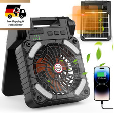Solar Camping Fan mit