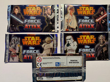 Topps Star Wars Karten Force Attax Promotion Booster Movie Serie 3 Vader Obi Wan