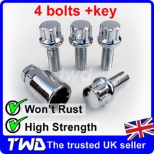 4x ALLOY WHEEL LOCKING BOLTS
