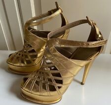 Anna dello Russo at H&M Schuhe Pumps High Heels Leder EUR 40 size US 9 size UK 7