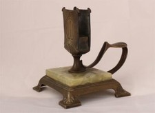 Antique German Bronze/Onyx