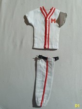 Ken Baseball Kleidung Play Ball #792 60er Fashion Vintage Hose Hemd Barbie Mode