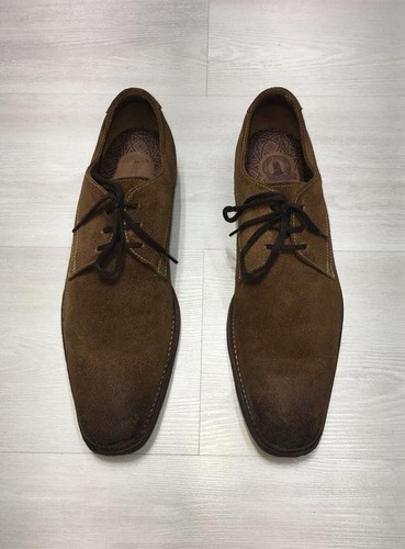 Men clarks heels brown - heels, suede