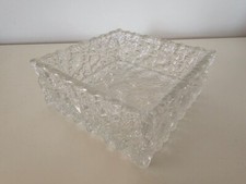 viereckige Glas Schale