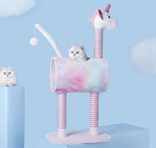 Einhorn kratzbaum rosa - einhorn, kratzbaum,