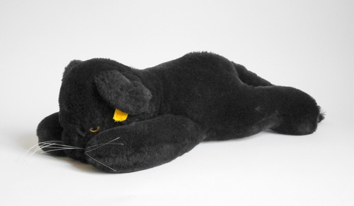 Steiff panther mit knopf - panther,