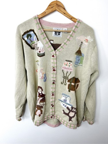 Vintage storybook knits - storybook,