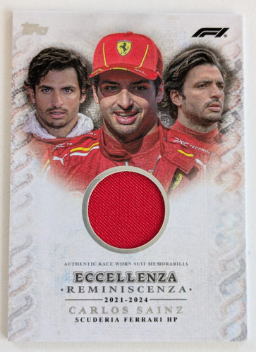 Carlos sainz race worn - sainz, patch