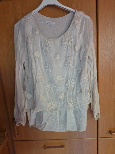 Damen seidenshirt größe s - größe:,
