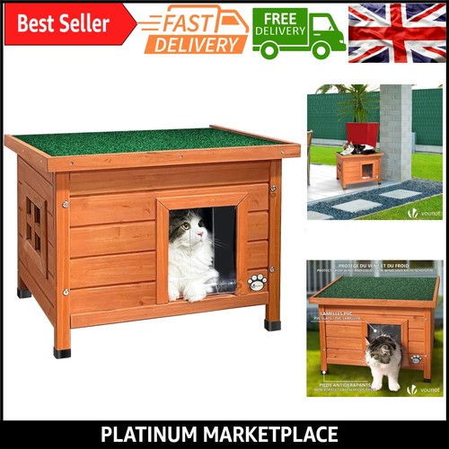 Outdoor katzenhaus mit - outdoor,