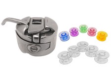 Spulenkapsel + 5 Farbige Bunte