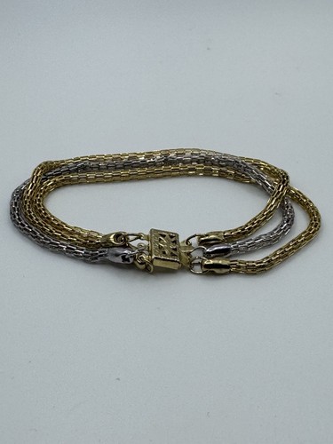 Vintage gliederarmband - vintage,