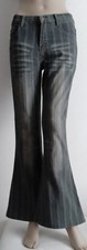 Schlag jeans mit nadelstreifen - schlag-jeans,